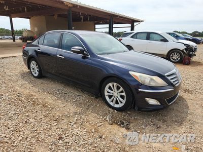 Czwarte zdjęcie samochodu z boku: 2013 HYUNDAI GENESIS 3.8L VIN:KMHGC4DDXDU209623 - miniatura