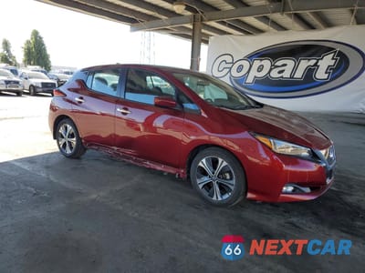 Czwarte zdjęcie samochodu z boku: 2022 NISSAN LEAF SV VIN:1N4AZ1CVXNC558246 - miniatura