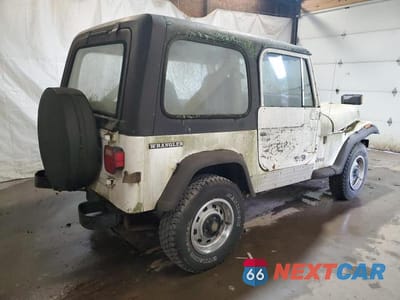 Trzecie zdjęcie samochodu z tyłu: 1989 JEEP WRANGLER / YJ VIN:2J4FY19E1KJ169856 - miniatura