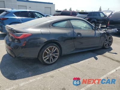 Trzecie zdjęcie samochodu z tyłu: 2021 BMW M440XI VIN:WBA13AR0XMCF81953 - miniatura