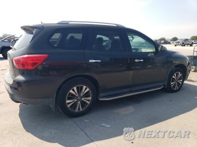 Trzecie zdjęcie samochodu z tyłu: 2017 NISSAN PATHFINDER S VIN:5N1DR2MN3HC600655 - miniatura