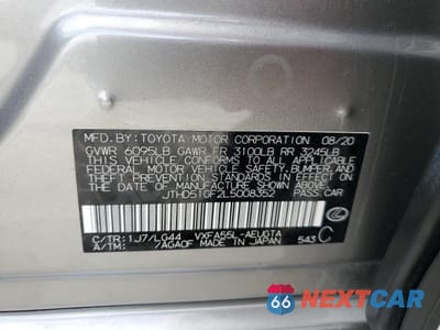 Zdjęcie 12 z 15 samochodu: 2020 LEXUS LS 500 BASE VIN:JTHD51GF2L5008352 - miniatura