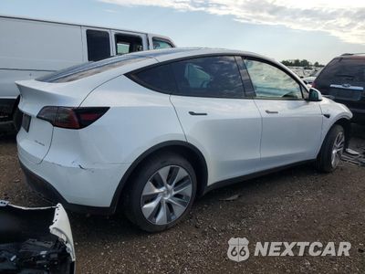 Trzecie zdjęcie samochodu z tyłu: 2023 TESLA MODEL Y VIN:7SAYGDEE5PA054268 - miniatura