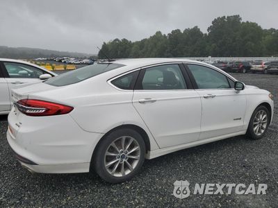 Trzecie zdjęcie samochodu z tyłu: 2017 FORD FUSION SE HYBRID VIN:3FA6P0LU3HR359591 - miniatura