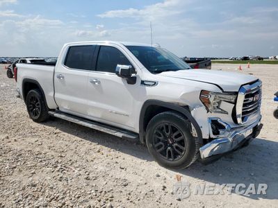 Czwarte zdjęcie samochodu z boku: 2019 GMC SIERRA C1500 SLT VIN:3GTP8DEDXKG116296 - miniatura