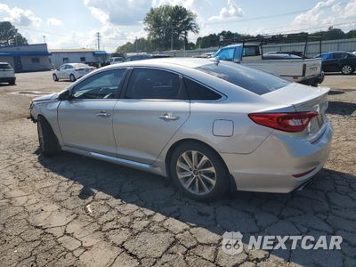 Drugie zdjęcie samochodu z przodu: 2017 HYUNDAI SONATA SPORT VIN:5NPE34AF0HH443271 - miniatura