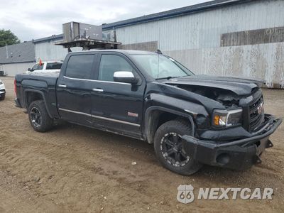 Czwarte zdjęcie samochodu z boku: 2015 GMC SIERRA K1500 SLT VIN:3GTU2VEJ3FG476662 - miniatura