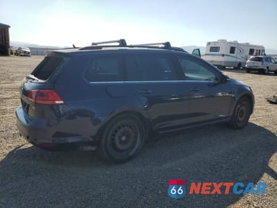 Trzecie zdjęcie samochodu z tyłu: 2015 VOLKSWAGEN GOLF SPORTWAGEN TDI S VIN:3VWFA7AU0FM504424 - miniatura