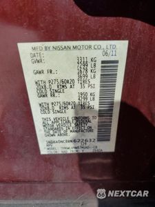 Zdjęcie 13 z 13 samochodu: 2011 NISSAN ARMADA SV VIN:5N1BA0NC8BN622632 - miniatura