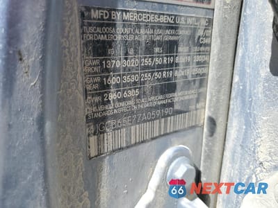 Zdjęcie 13 z 13 samochodu: 2007 MERCEDES-BENZ R 350 VIN:4JGCB65E77A059190 - miniatura