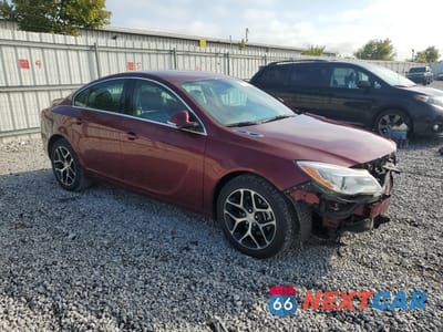 Czwarte zdjęcie samochodu z boku: 2017 BUICK REGAL SPORT TOURING VIN:2G4GL5EX4H9140834 - miniatura