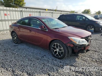 Czwarte zdjęcie samochodu z boku: 2017 BUICK REGAL SPORT TOURING VIN:2G4GL5EX4H9140834 - miniatura