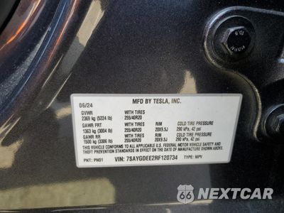 Zdjęcie 12 z 12 samochodu: 2024 TESLA MODEL Y VIN:7SAYGDEE2RF120734 - miniatura