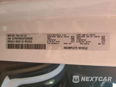 Zdjęcie 10 z 10 samochodu: 2023 RAM PROMASTER 3500 3500 STANDARD VIN:3C7WRVMG4PE546339 - miniatura