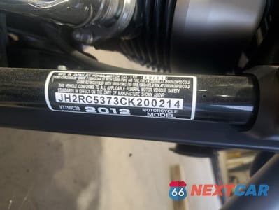 Zdjęcie 9 z 9 samochodu: 2012 HONDA VT750 C2B VIN:JH2RC5373CK200214 - miniatura