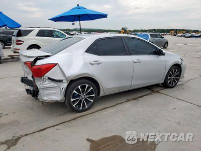 Trzecie zdjęcie samochodu z tyłu: 2019 TOYOTA COROLLA L VIN:5YFBURHE8KP912160 - miniatura