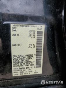 Zdjęcie 12 z 14 samochodu: 2015 NISSAN ALTIMA 2.5 VIN:1N4AL3AP7FC107617 - miniatura