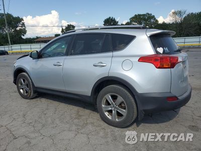 Drugie zdjęcie samochodu z przodu: 2015 TOYOTA RAV4 XLE VIN:JTMRFREV3FJ028697 - miniatura