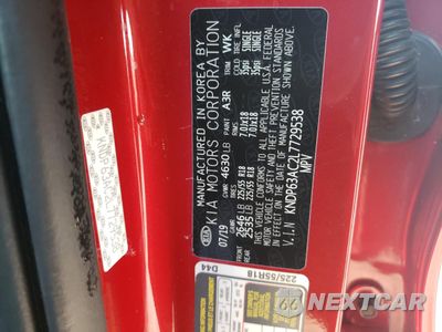Zdjęcie 13 z 13 samochodu: 2020 KIA SPORTAGE S VIN:KNDP63AC2L7729538 - miniatura