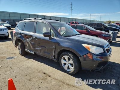 Czwarte zdjęcie samochodu z boku: 2015 SUBARU FORESTER 2.5I PREMIUM VIN:JF2SJADC6FG509303 - miniatura