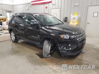 Czwarte zdjęcie samochodu z boku: 2022 JEEP COMPASS LATITUDE VIN:3C4NJDBB4NT217361 - miniatura