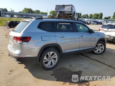 Trzecie zdjęcie samochodu z tyłu: 2021 VOLKSWAGEN ATLAS SE VIN:1V2KR2CA1MC578402 - miniatura