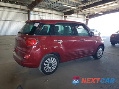 Trzecie zdjęcie samochodu z tyłu: 2014 FIAT 500L EASY VIN:ZFBCFABH4EZ027440 - miniatura