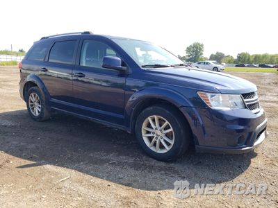 Czwarte zdjęcie samochodu z boku: 2017 DODGE JOURNEY SXT VIN:3C4PDCBB9HT599787 - miniatura