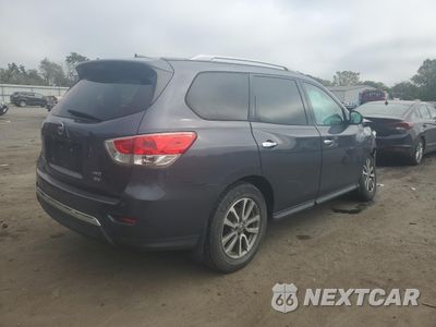 Trzecie zdjęcie samochodu z tyłu: 2013 NISSAN PATHFINDER S VIN:5N1AR2MM5DC688709 - miniatura