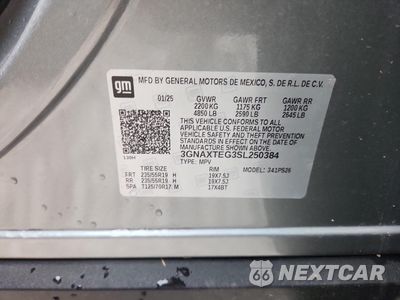 Zdjęcie 13 z 13 samochodu: 2025 CHEVROLET EQUINOX RS VIN:3GNAXTEG3SL250384 - miniatura