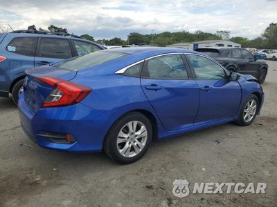 Trzecie zdjęcie samochodu z tyłu: 2018 HONDA CIVIC LX VIN:19XFC2F51JE011033 - miniatura