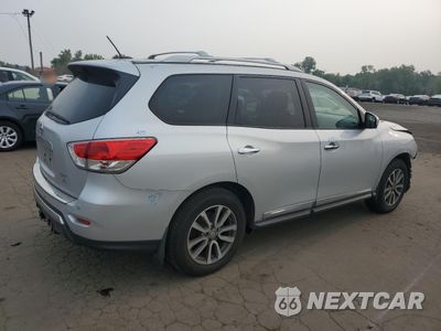 Trzecie zdjęcie samochodu z tyłu: 2015 NISSAN PATHFINDER S VIN:5N1AR2MM4FC640346 - miniatura