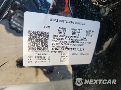 Zdjęcie 12 z 15 samochodu: 2025 CHEVROLET TAHOE K1500 RST VIN:1GNS6RRD2SR313235 - miniatura