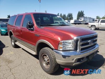 Czwarte zdjęcie samochodu z boku: 2000 FORD EXCURSION LIMITED VIN:1FMNU43S8YEE00381 - miniatura