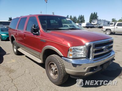 Czwarte zdjęcie samochodu z boku: 2000 FORD EXCURSION LIMITED VIN:1FMNU43S8YEE00381 - miniatura
