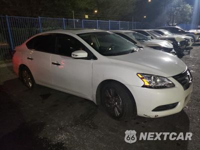 Czwarte zdjęcie samochodu z boku: 2014 NISSAN SENTRA S VIN:3N1AB7AP3EY283934 - miniatura