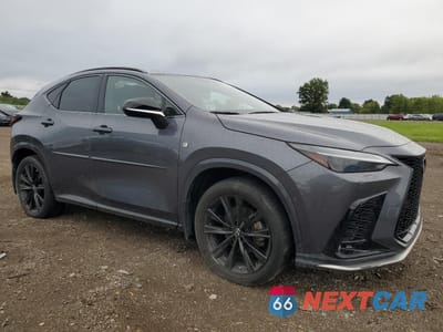 Czwarte zdjęcie samochodu z boku: 2022 LEXUS NX 350 VIN:JTJKGCEZ1N2007013 - miniatura