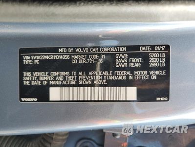 Zdjęcie 12 z 13 samochodu: 2017 VOLVO S90 T6 MOMENTUM VIN:YV1A22MK2H1014956 - miniatura