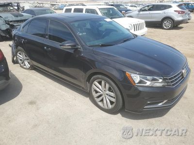 Czwarte zdjęcie samochodu z boku: 2019 VOLKSWAGEN PASSAT WOLFSBURG VIN:1VWLA7A31KC007968 - miniatura