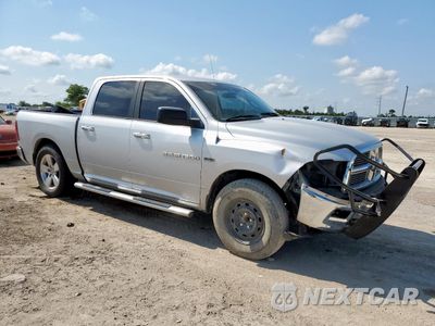 Czwarte zdjęcie samochodu z boku: 2012 DODGE RAM 1500 SLT VIN:1C6RD6LT6CS268152 - miniatura