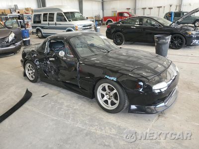 Czwarte zdjęcie samochodu z boku: 1996 MAZDA MX-5 MIATA VIN:JM1NA3534T0717190 - miniatura