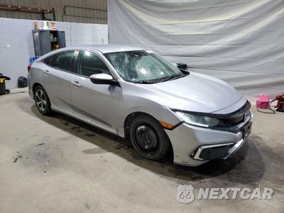 Czwarte zdjęcie samochodu z boku: 2020 HONDA CIVIC LX VIN:2HGFC2F64LH509826 - miniatura