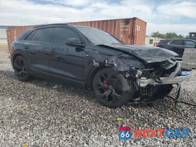 Czwarte zdjęcie samochodu z boku: 2019 AUDI Q8 PREMIUM PLUS S-LINE VIN:WA1EVAF11KD036041 - miniatura