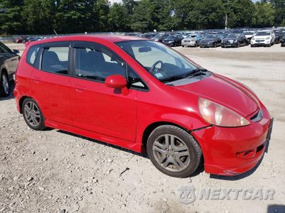 Czwarte zdjęcie samochodu z boku: 2007 HONDA FIT S VIN:JHMGD38667S048435 - miniatura