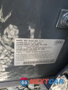 Zdjęcie 13 z 15 samochodu: 2022 AUDI Q3 PREMIUM 40 VIN:WA1AUCF39N1048278 - miniatura