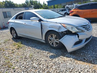 Czwarte zdjęcie samochodu z boku: 2012 HYUNDAI SONATA GLS VIN:5NPEB4AC9CH496102 - miniatura