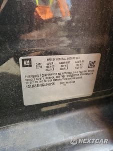 Zdjęcie 12 z 12 samochodu: 2016 CHEVROLET SONIC LT VIN:1G1JC5SH8G4146296 - miniatura