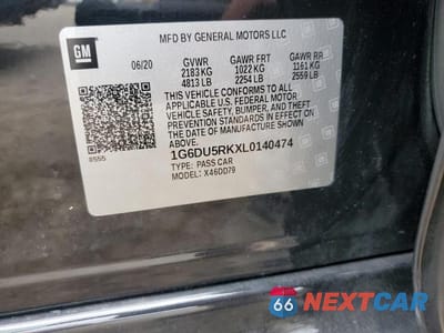 Zdjęcie 12 z 12 samochodu: 2020 CADILLAC CT5 SPORT VIN:1G6DU5RKXL0140474 - miniatura