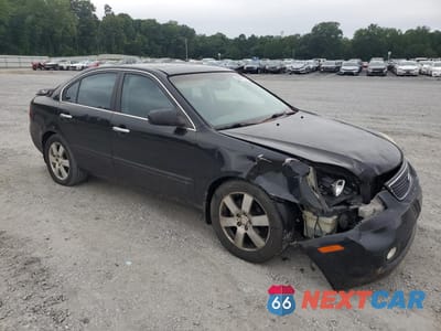 Czwarte zdjęcie samochodu z boku: 2006 KIA OPTIMA LX VIN:KNAGE124465044355 - miniatura