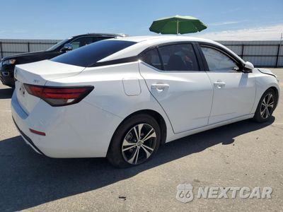 Trzecie zdjęcie samochodu z tyłu: 2022 NISSAN SENTRA SV VIN:3N1AB8CV4NY205860 - miniatura